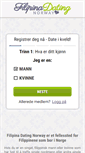 Mobile Screenshot of filipinadatingnorway.com